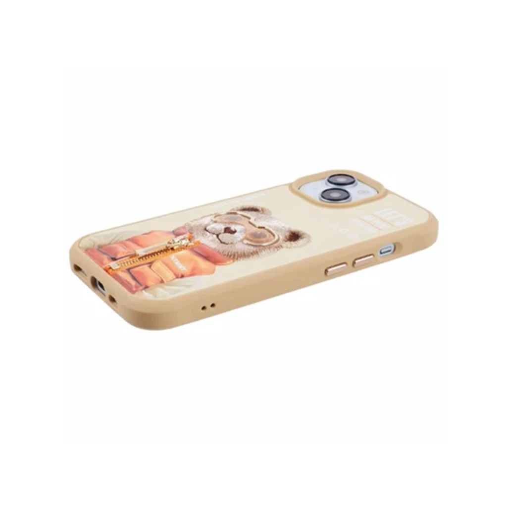 Чехол кожаный для iPhone 15 Nimmy